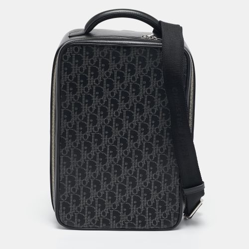 Oblique Perforated Leather Galaxy World Tour Shoe Case - Dior - Modalova