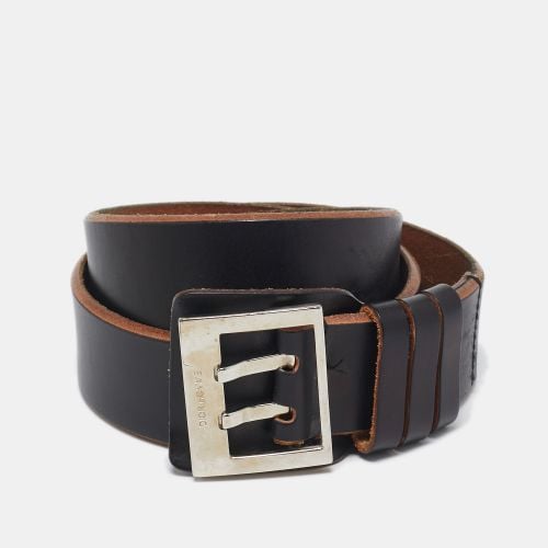 Leather Buckle Belt 90 CM - Dior - Modalova