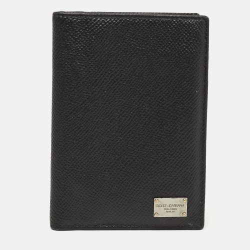 Dolce and Gabbana Leather Logo Bifold Card Case - Dolce & Gabbana - Modalova