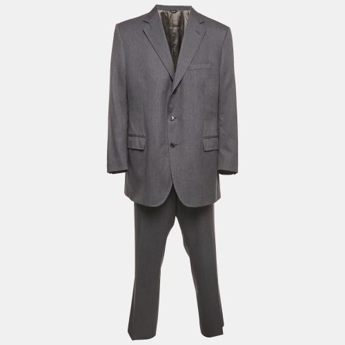 Dark Wool Single Breasted Blazer Suit 4XL - Dolce & Gabbana - Modalova