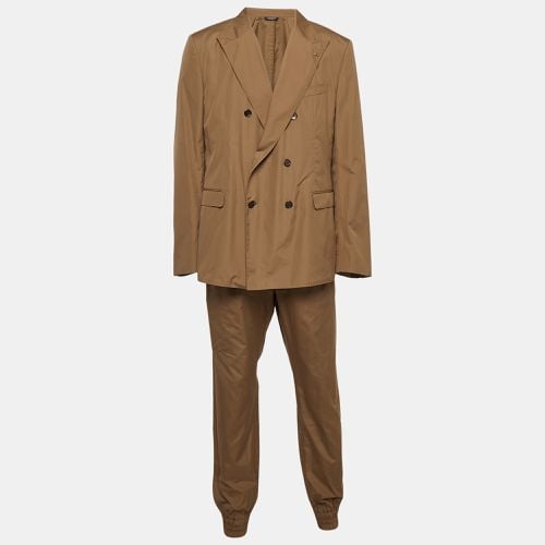 Cotton Double-Breasted Pants Suit 4XL - Dolce & Gabbana - Modalova