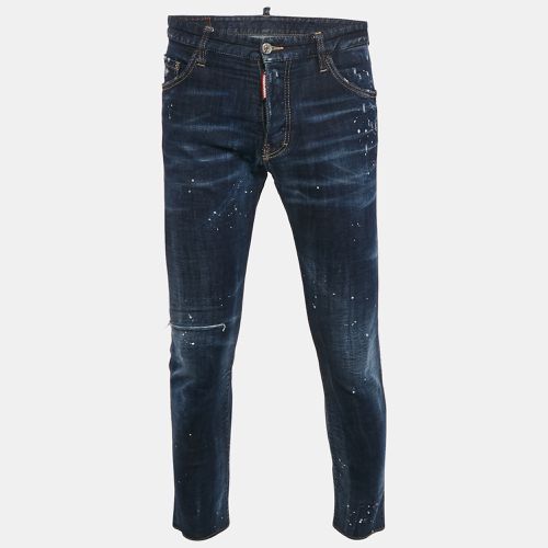 Denim Distressed Jeans M Waist 37" - Dsquared2 - Modalova