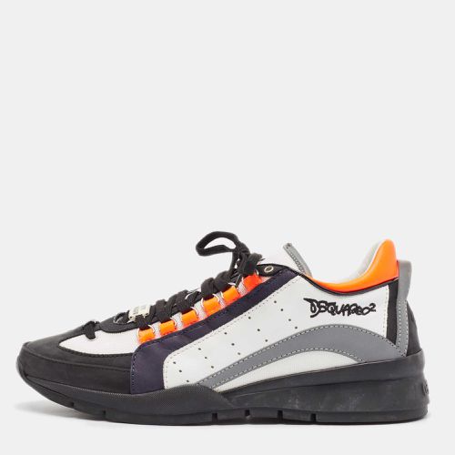 Leather and Mesh Lace Up Sneakers 43 - Dsquared2 - Modalova