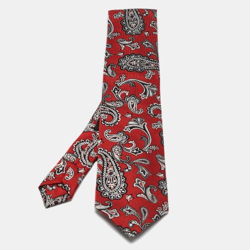 Paisley Jacquard Silk Classic Tie - Etro - Modalova