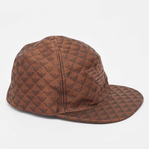 Logo Jacquard Aquila Baseball Hat S - Emporio Armani - Modalova