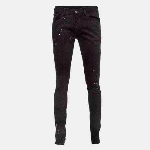 Paint Splash Denim Extra Slim Fit J10 Jeans M Waist 31" - Emporio Armani - Modalova