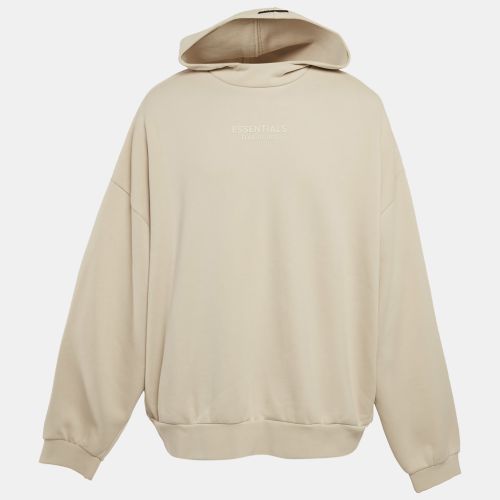 Essentials Logo Print Cotton Hoodie XL - Fear of God - Modalova