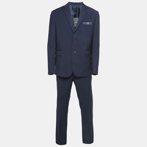 Wool Single Breasted Suit L - Fendi - Modalova