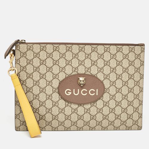 Ebony GG Supreme Canvas Neo Vintage Pouch - Gucci - Modalova