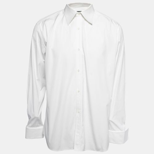 Cotton Button Front Dress Shirt 3XL - Gucci - Modalova