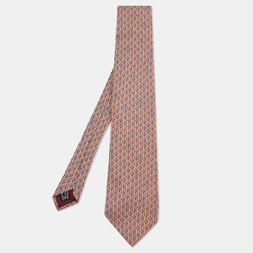 Abstract Print Silk Tie - Gucci - Modalova