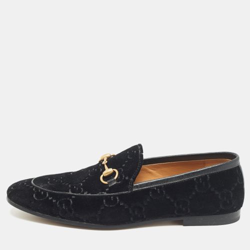 GG Velvet Jordaan Loafers Size 42.5 - Gucci - Modalova