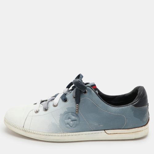 Ombre Leather Low Top Sneakers Size 41.5 - Gucci - Modalova