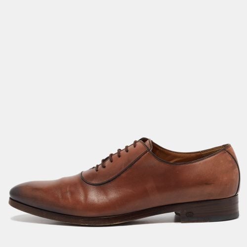 Leather Lace Up Oxfords Size 44.5 - Gucci - Modalova