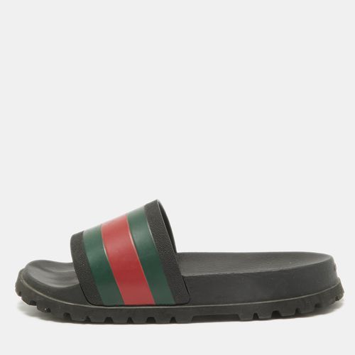 Rubber Slide Sandals Size 43 - Gucci - Modalova