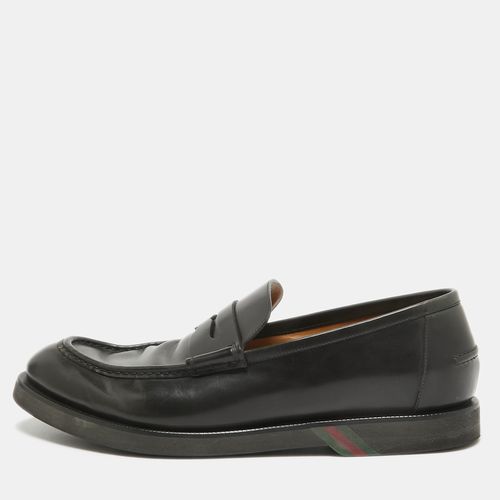 Leather Driver Loafers Size 43 - Gucci - Modalova