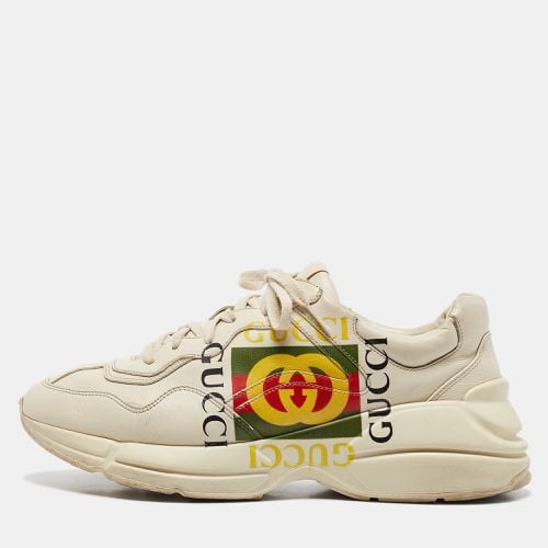 Leather Rhyton Sneakers Size 43 - Gucci - Modalova