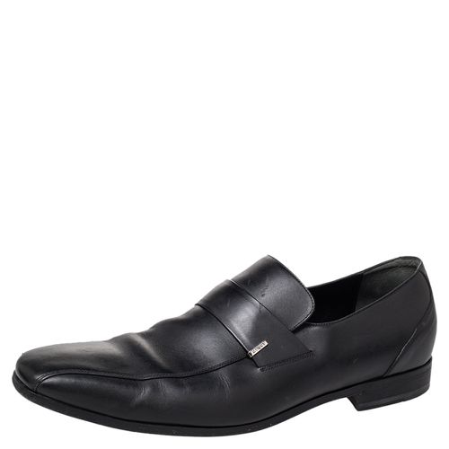 Leather Slip On Loafers Size 45 - Gucci - Modalova