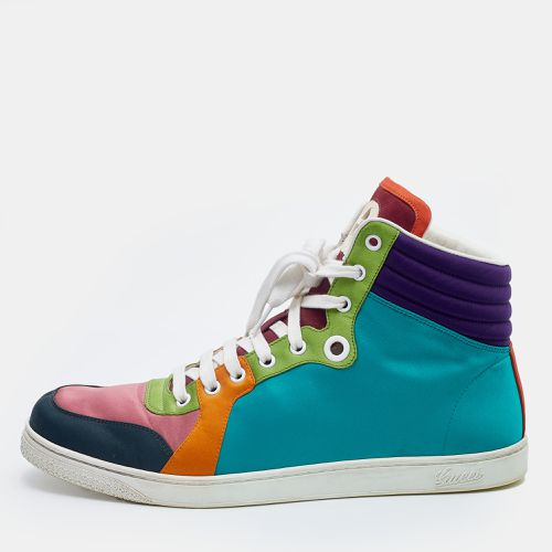 Satin Coda High Top Sneakers Size 43 - Gucci - Modalova