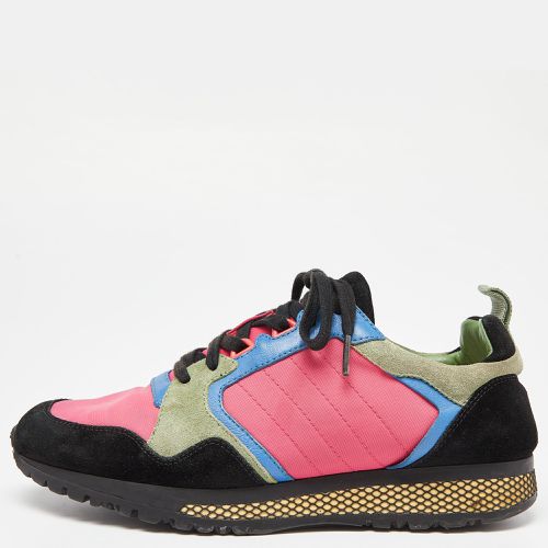 Multicolor Suede and Nylon Icaro Sneakers Size 40.5 - Gucci - Modalova