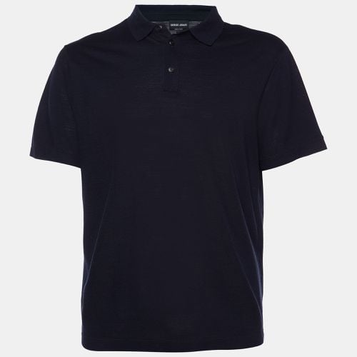 Knit Polo T-Shirt 3XL - Giorgio Armani - Modalova