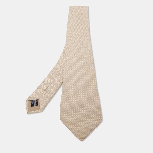 Patterned Silk Tie - Giorgio Armani - Modalova