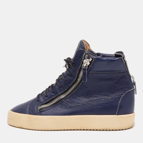 Leather High Top Sneakers Size 43 - Giuseppe Zanotti - Modalova