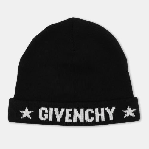 Star Logo Intarsia Knit Cashmere Beanie - Givenchy - Modalova