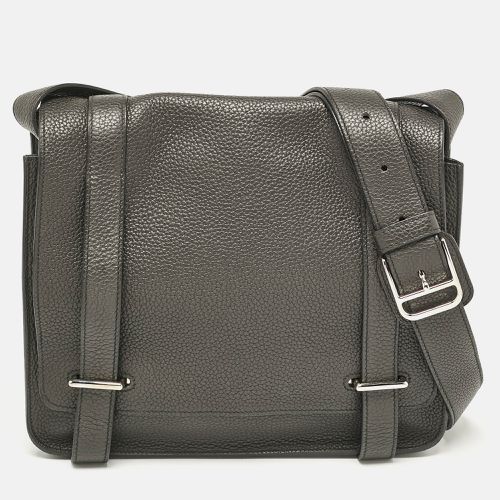 Noir Taurillon Clemence Leather Steve Caporal 28 Bag - Hermes - Modalova