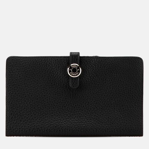 Hermes Black Dogon Mm Card Case - Hermes - Modalova