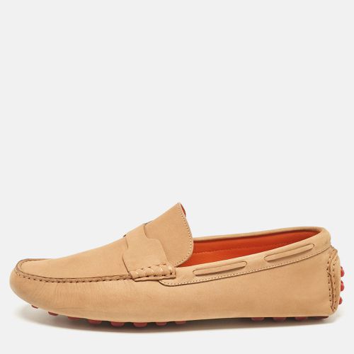 Nubuck Leather Oscar Loafers Size 43.5 - Hermes - Modalova