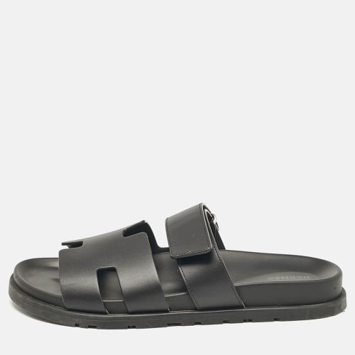 Hermès Leather Chypre Sandals Size 42 - Hermes - Modalova