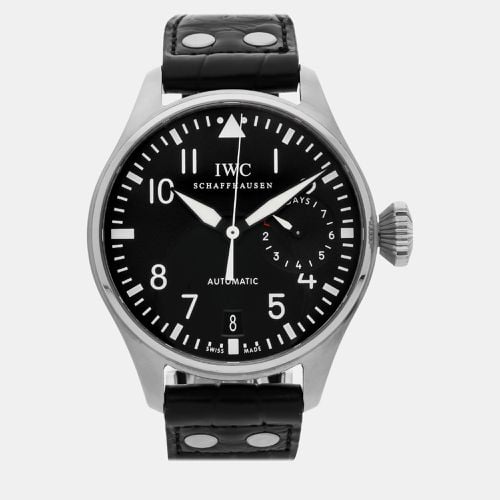 Stainless Steel Big Pilot's IW5004-01 Automatic Men's Wristwatch 46 mm - IWC - Modalova