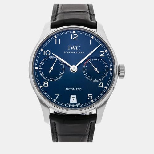 Stainless Steel Portugieser IW5007-10 Automatic Men's Wristwatch 42 mm - IWC - Modalova