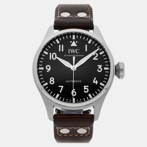 Stainless Steel Big Pilot's IW3293-01 Automatic Men's Wristwatch 43 mm - IWC - Modalova