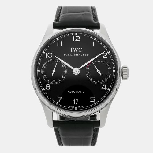 Stainless Steel Portuguese IW5001-09 Automatic Men's Wristwatch 42 mm - IWC - Modalova