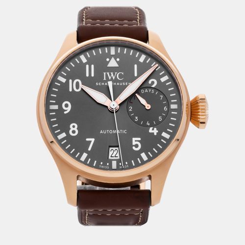 K Rose Gold Big Pilot's IW5009-17 Automatic Men's Wristwatch 46 mm - IWC - Modalova