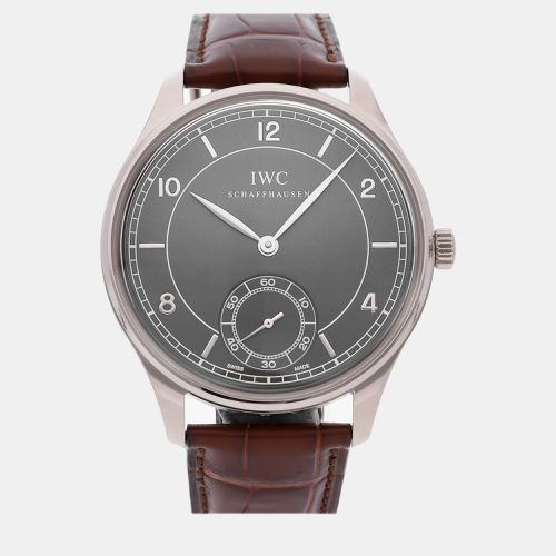 K White Gold Portuguese IW5445-04 Manual Winding Men's Wristwatch 44 mm - IWC - Modalova