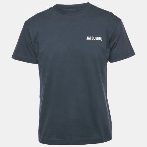 Logo Printed Cotton Crewneck T-Shirt S - Jacquemus - Modalova