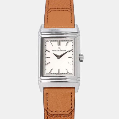 Stainless Steel Reverso Q7168420 Manual Winding Men's Wristwatch 24 mm - Jaeger LeCoultre - Modalova