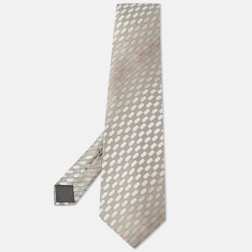 Printed Silk Traditional Tie - Lanvin - Modalova