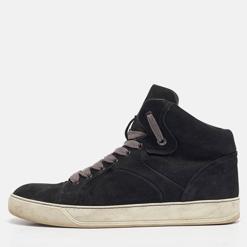 Nubuck High Top Sneakers Size 42 - Lanvin - Modalova