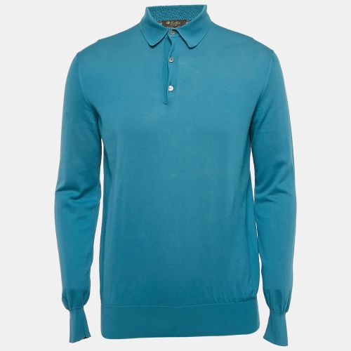 Cotton Full Sleeve Polo T-Shirt M - Loro Piana - Modalova