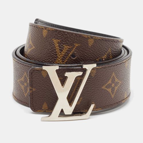 Monogram Canvas and Leather LV Initiales Reversible Belt 95CM - Louis Vuitton - Modalova