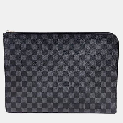 Damier Ebene Pochette Jour GM Clutch - Louis Vuitton - Modalova