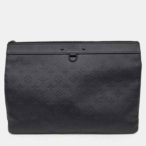 Leather Shadow Discovery Pochette Clutch - Louis Vuitton - Modalova