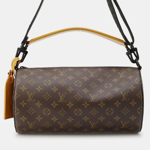 Noir Monogram Macassar Canvas Soft Polochon bag - Louis Vuitton - Modalova