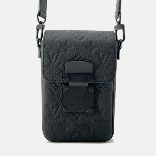 Noir Monogram Taurillon SPadlock Vertical Wearable Wallet - Louis Vuitton - Modalova