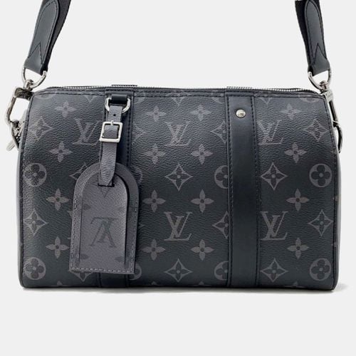 Noir Monogram Eclipse Monogram Eclipse Reverse Citykeepall Bag - Louis Vuitton - Modalova