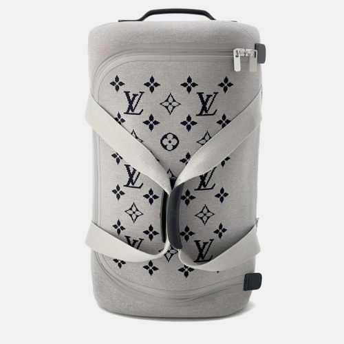 Gris Monogram Jacquard Horizon Software Knit Bag - Louis Vuitton - Modalova